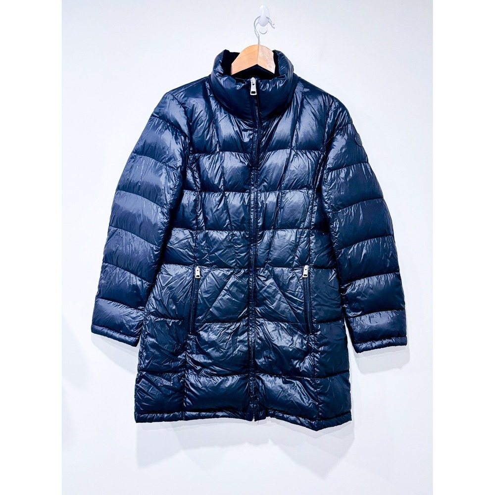 ANDREW MARC Black puffer coat | Lightweight Winter | Large